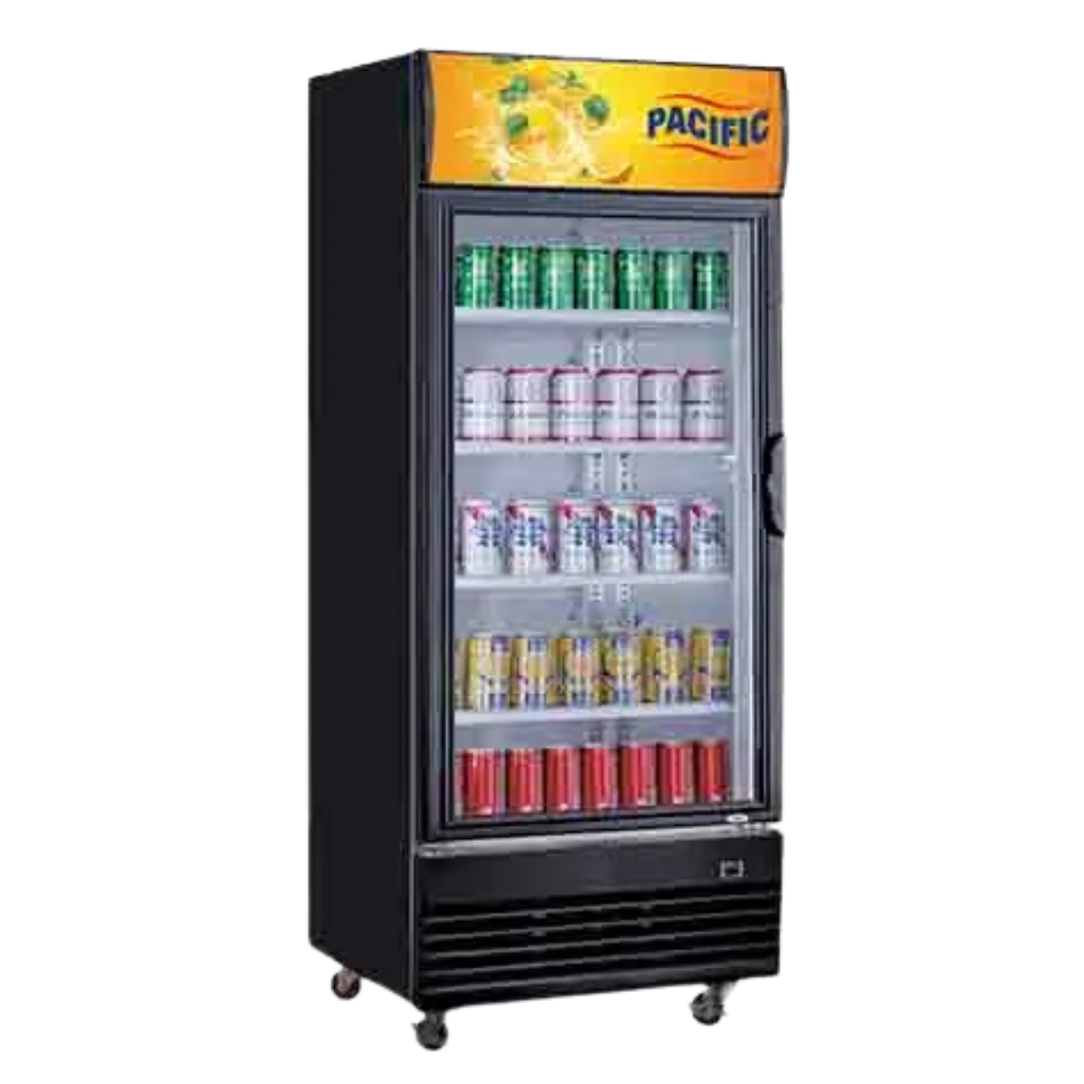 PACIFIC BOTTLE COOLER 530L SINGLE DOOR